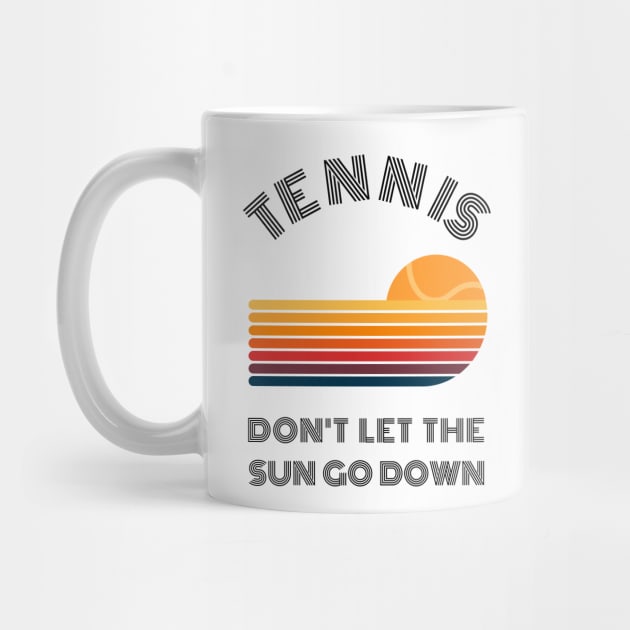 US Open Don't Let The Sun Go Down Vintage Tennis by TopTennisMerch